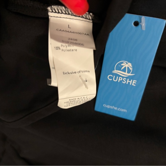 Cupshe Black Lace Trim Top - Picture 4 of 4